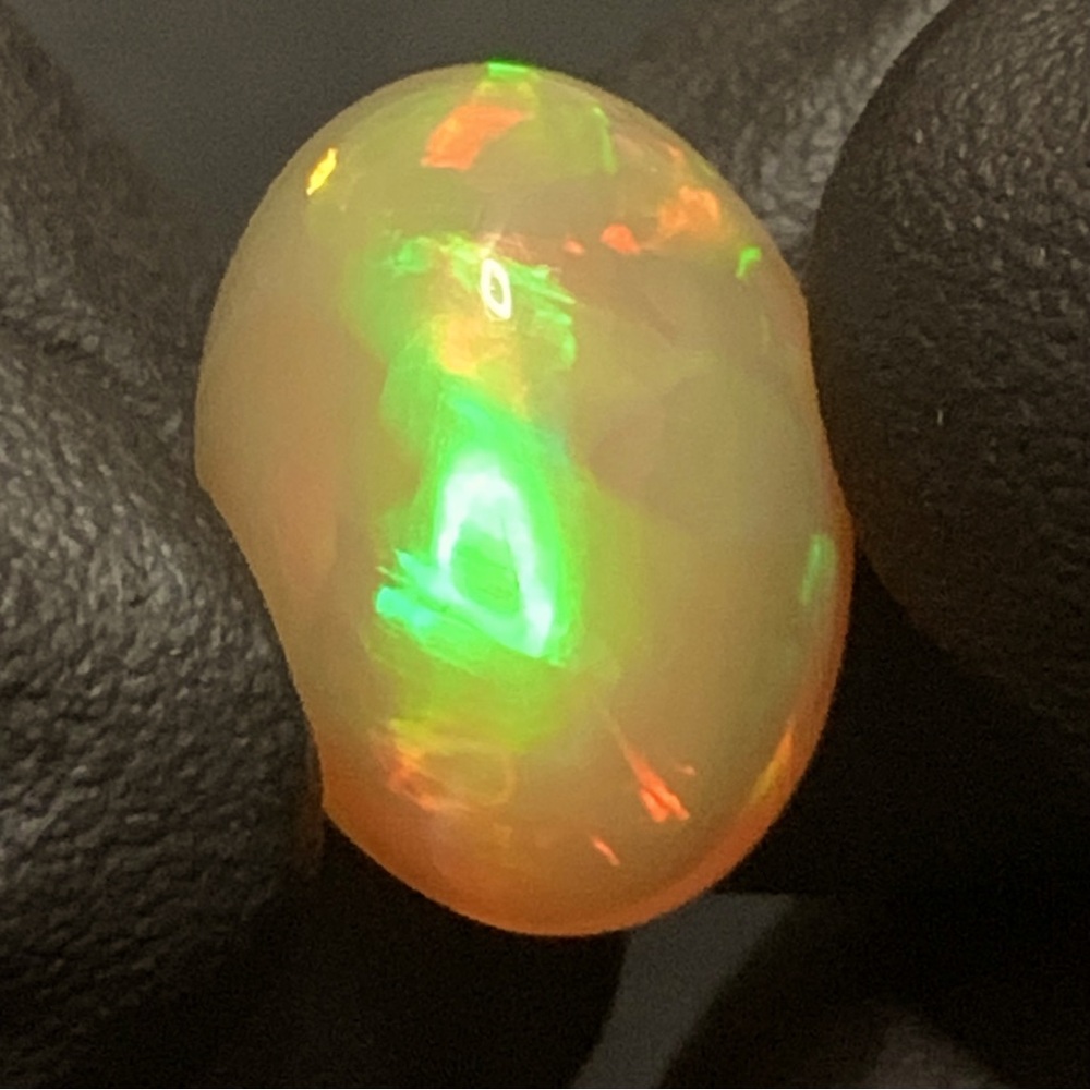 Vibrant Multicolor Opal Gemstone